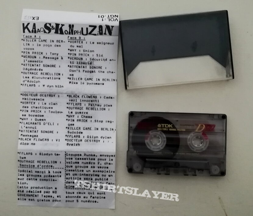 Kaaos &amp; Konphuzion compilation tape