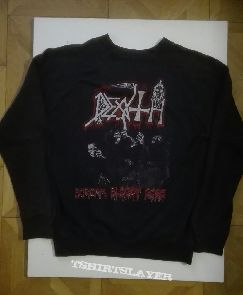 Death- Scream bloody gore sweater