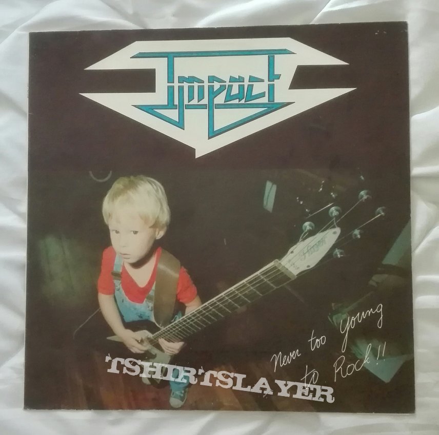 Impact- Never too young to rock lp
