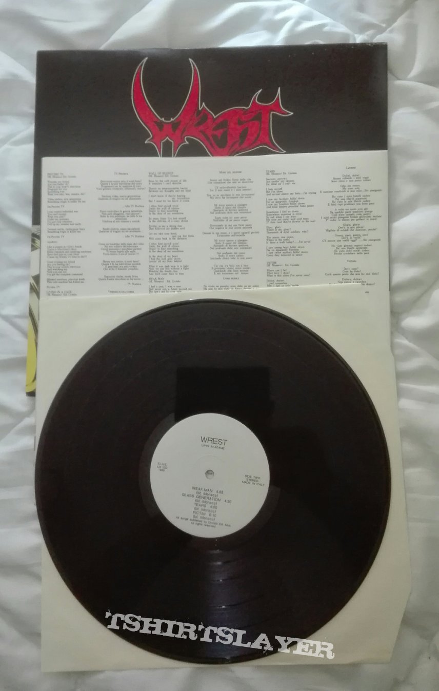 Wrest- Livin&#039; in a cage lp