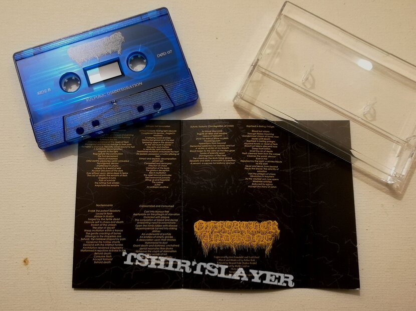 Of Feather And Bone- Sulfuric disintegration album tape