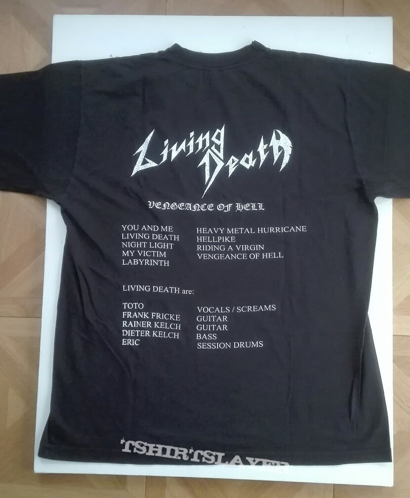 Living Death- Vengeance of Hell shirt