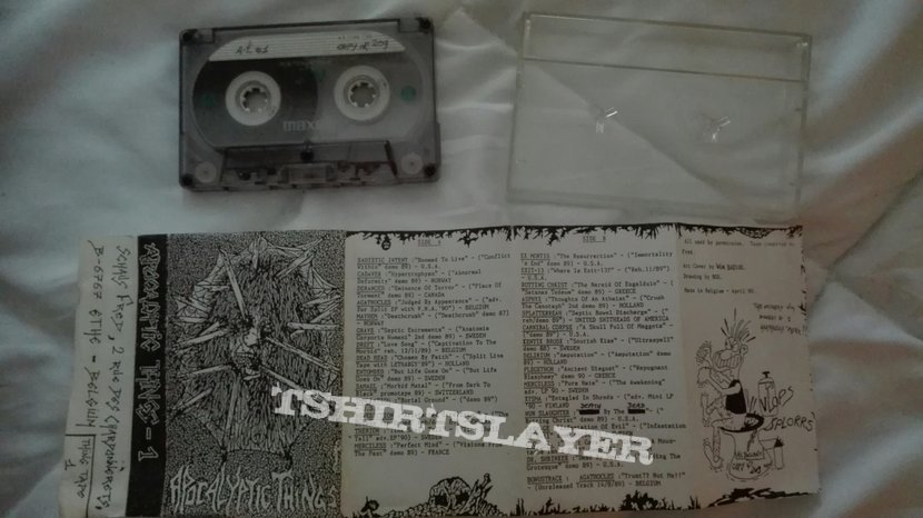 Sadistic Intent original Apocalyptic things #1 compilation tape Sadistic Intent original Apocalyptic things #1 compilation tape