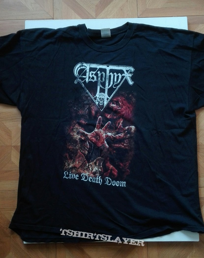 Asphyx-  Live death doom shirt