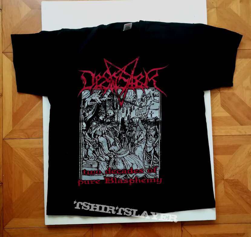 Desaster 20th anniversary shirt