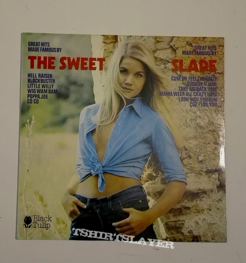 The Sweet/ Slade- Greatest hits compilation lp