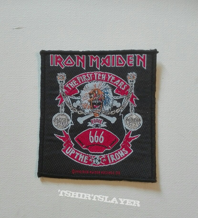 IRON MAIDEN HALFORD FIGHT FOREIGNER GIRLSCHOOL FATES WARNING Embroidered PATCH 