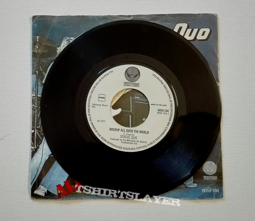 Status Quo- Rockin&#039; all over the world/ Ring for a change 7&quot;