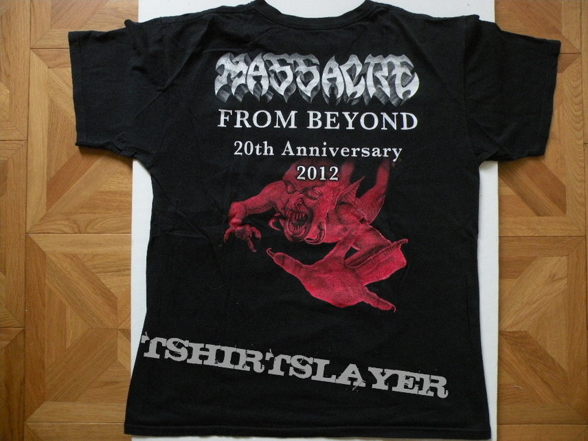 Massacre- From beyond 20th anniversary shirt