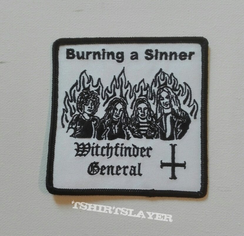 Witchfinder General- Burning a sinner patch