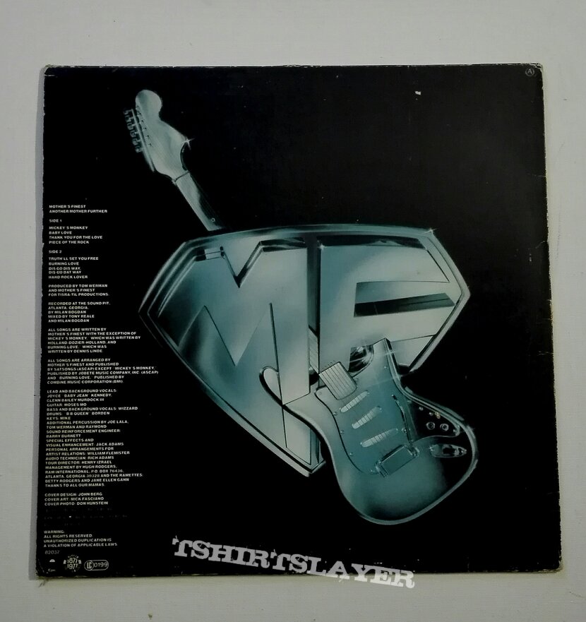 Mother&#039;s Finest ‎– Another mother further lp