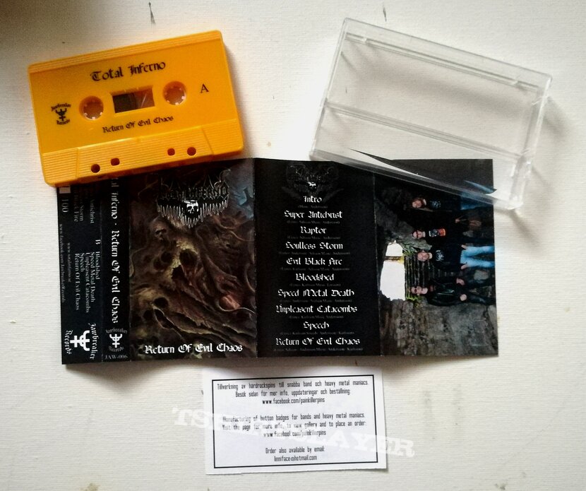 Total Inferno- Return of evil chaos album tape