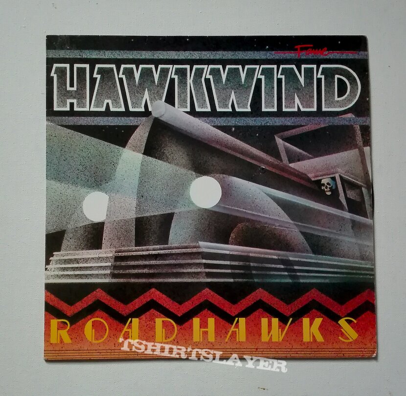 signed Hawkwind- Roadhawks compilation lp