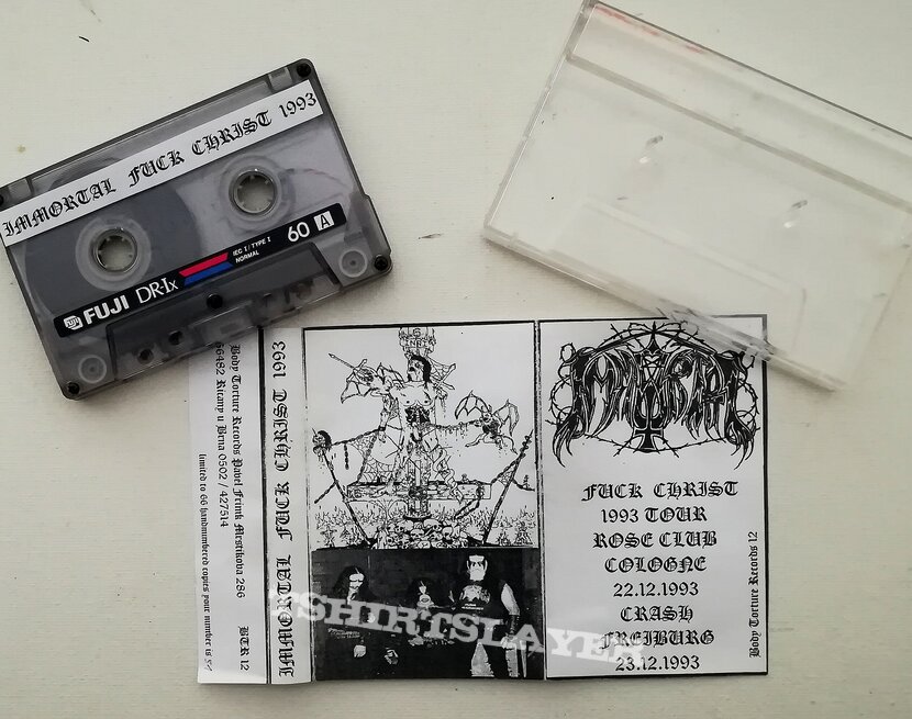 Immortal- Fuck christ tour 1993 live tape