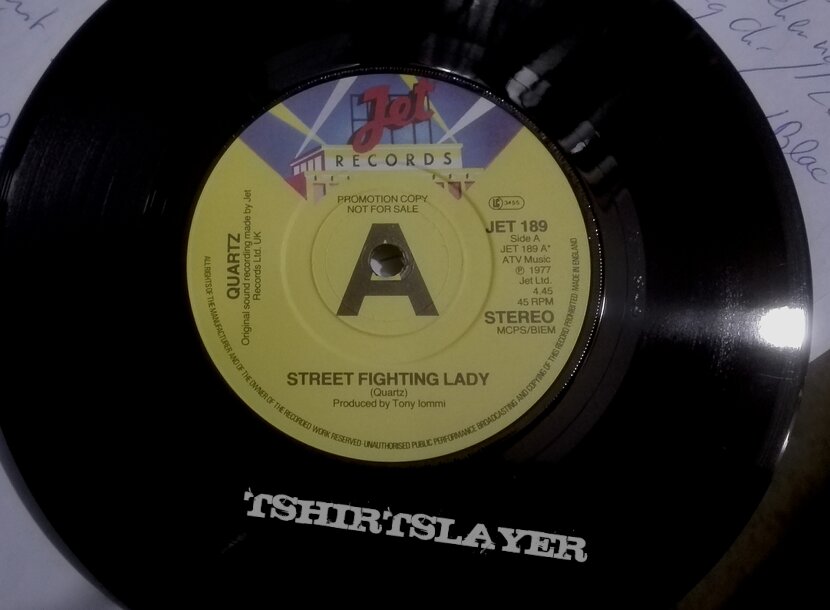 Quartz- Street fighting lady 7&quot;