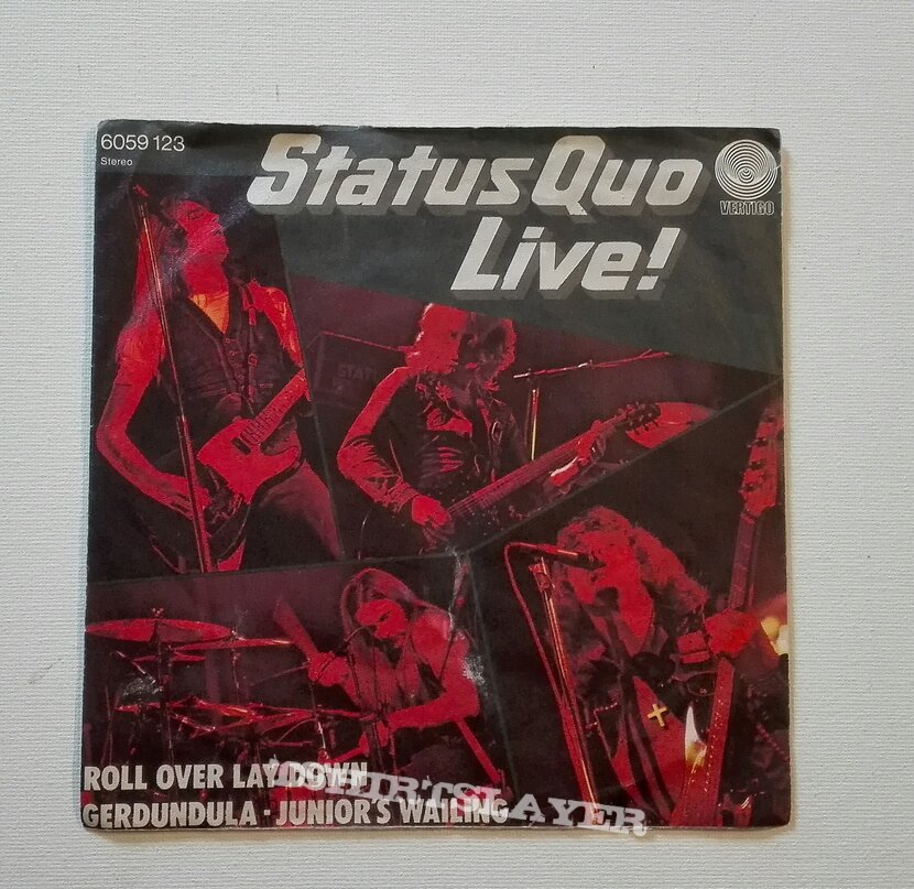 Status Quo- Live! 7&quot;