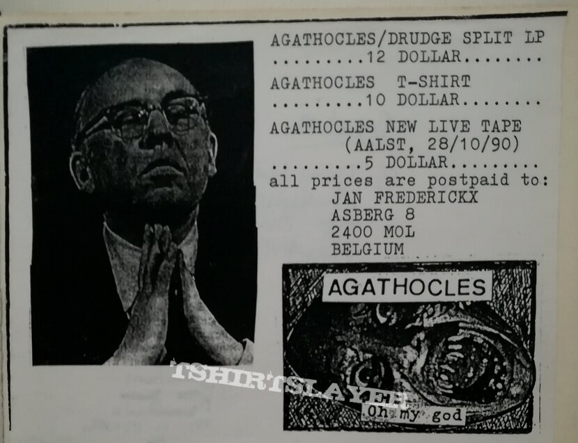 original Agathocles flyer
