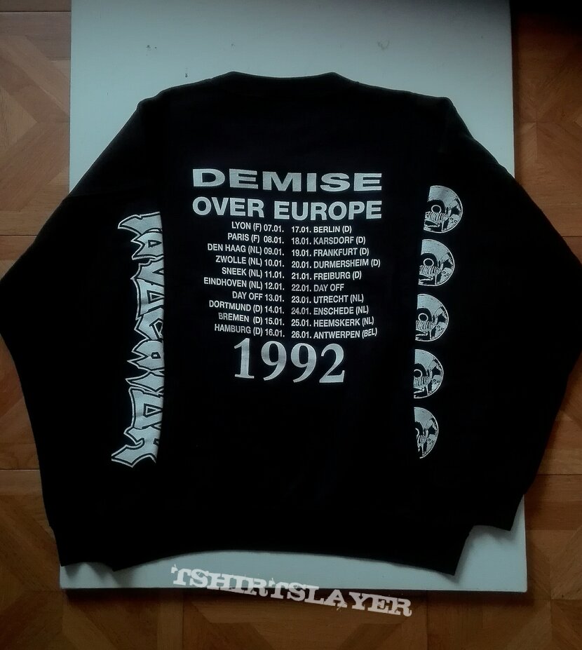 Invocator- Excursion demise European tour1992 sweater