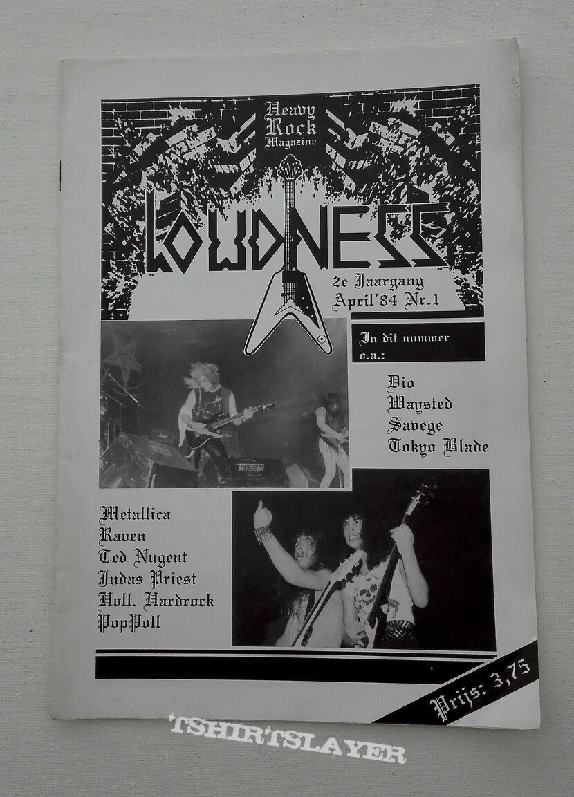Dio Loudness magazine no.1/ april 1984