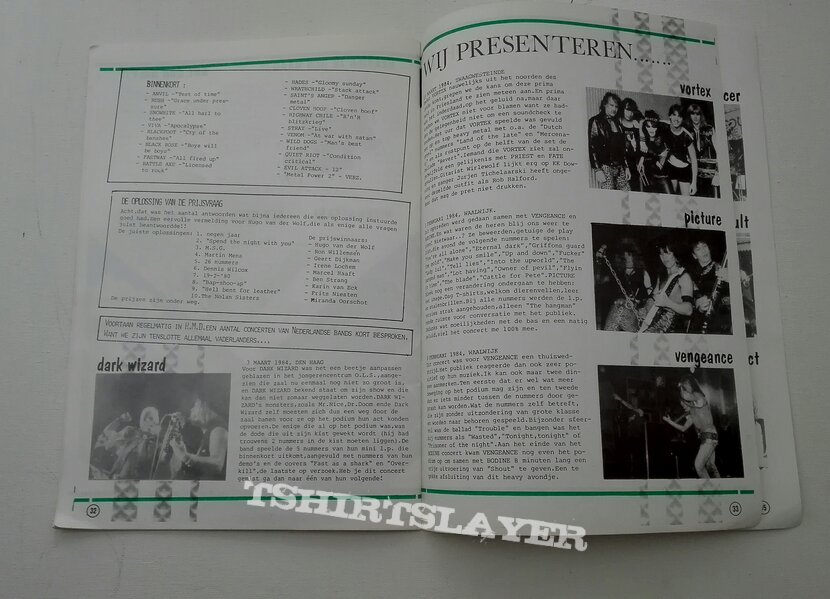 Heavy Metal Demons magazine no.7/ 1984