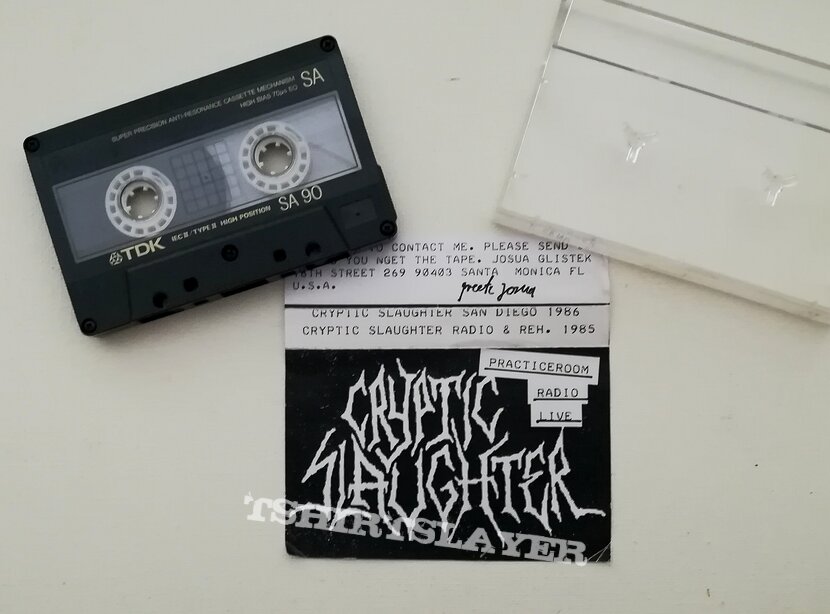 Cryptic Slaughter- Radio &amp; rehearsal 1985/ San Diego 1986 live tape
