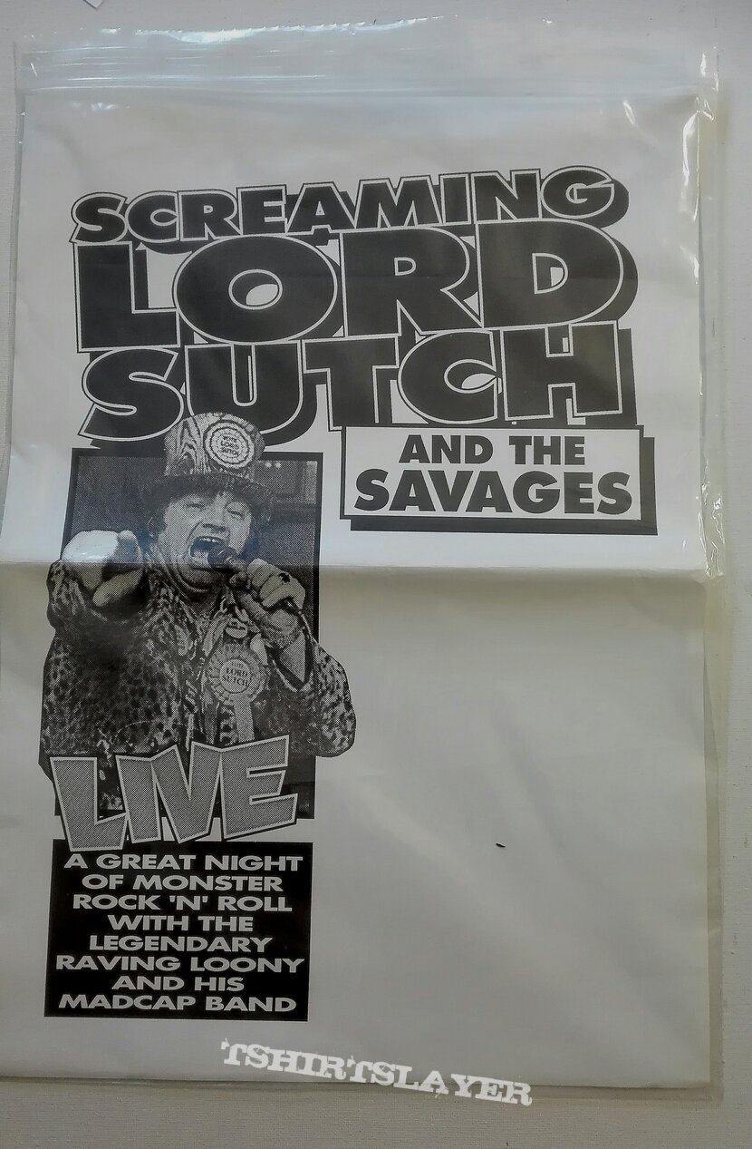 Screaming Lord Sutch and the Savages tourposter