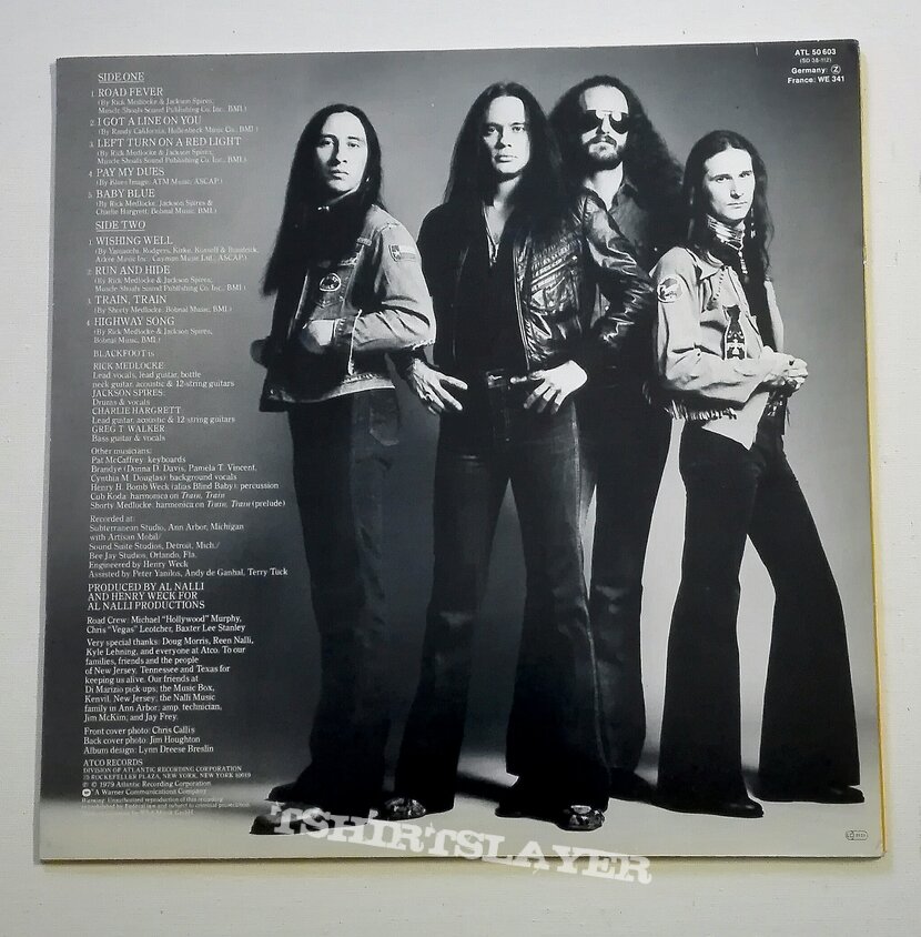 Blackfoot- Strikes lp