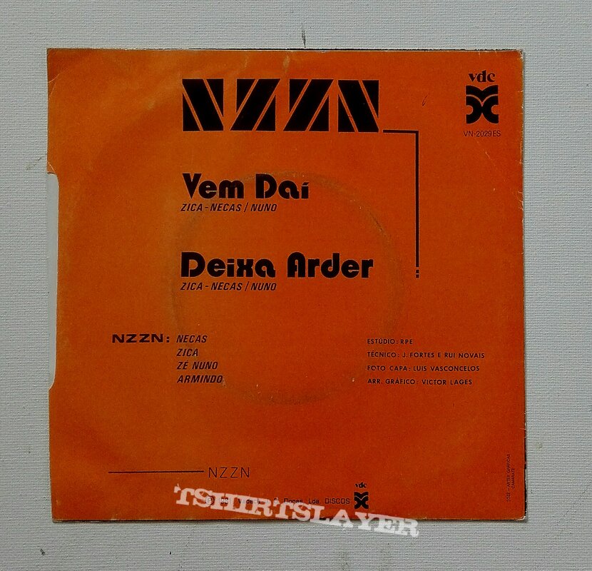 NZZN- Vem dai/ Deixa arder 7&quot;