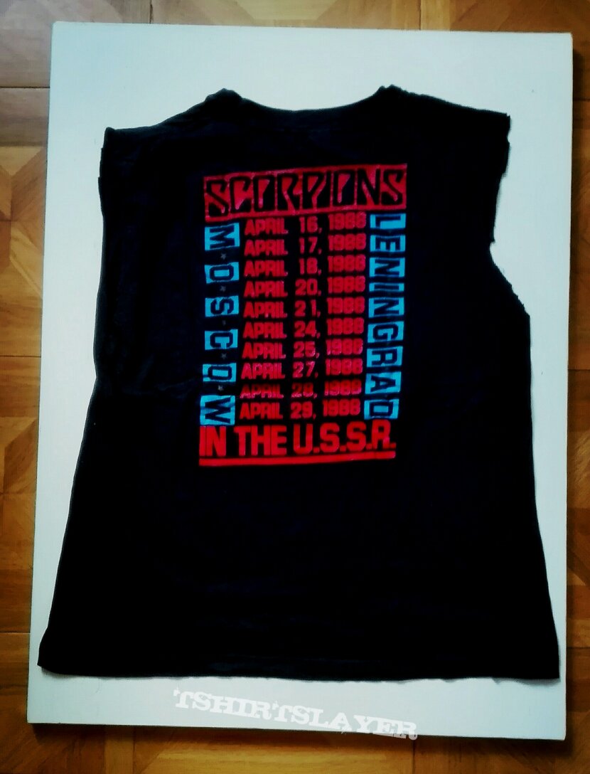 Scorpions- U.S.S.R. shirt