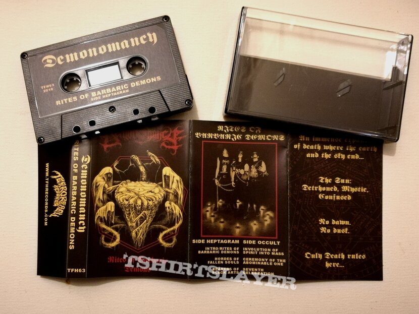 Demonomancy- Rites of barbaric demons cassette EP