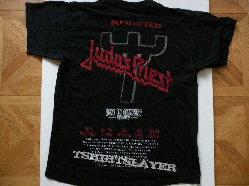 Judas Priest- Reunited/ live in concert 2004 tourshirt