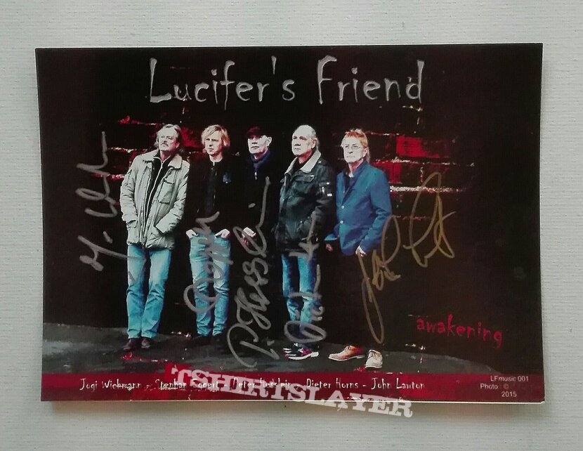 Lucifer&#039;s Friend signature card