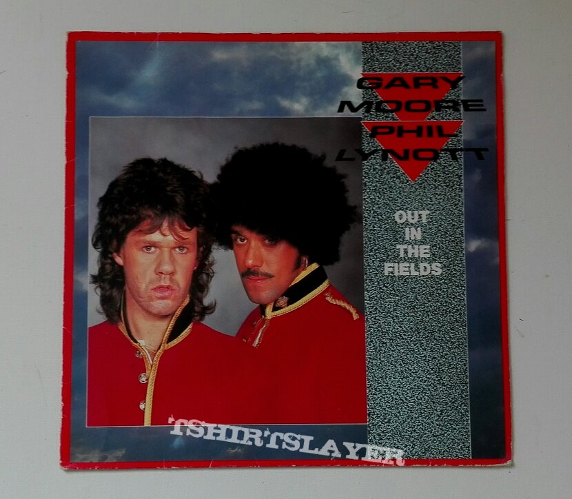 Gary Moore and Phil Lynott- Out in the fields 12&quot;