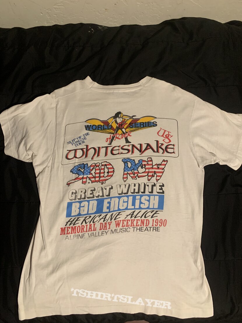 Whitesnake tour shirt