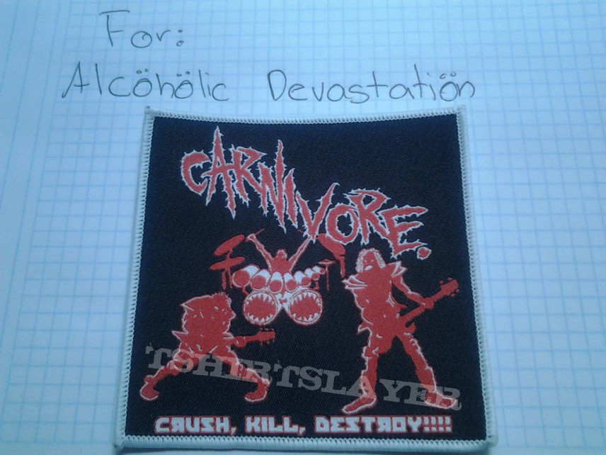 Carnivore patch for AlcöhölicDevastatiön Carnivore patch for AlcöhölicDevastatiön
