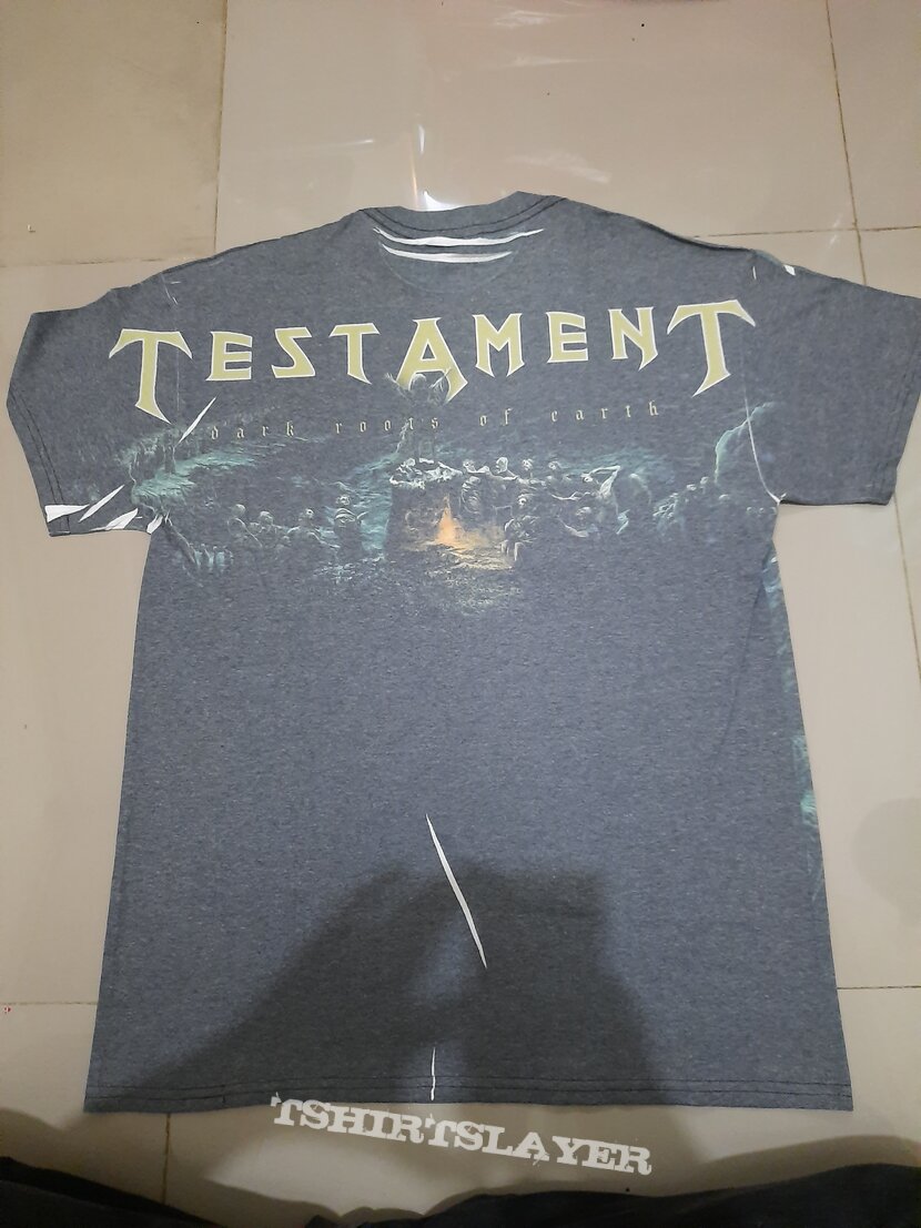 Testament dark roots of earth all over
