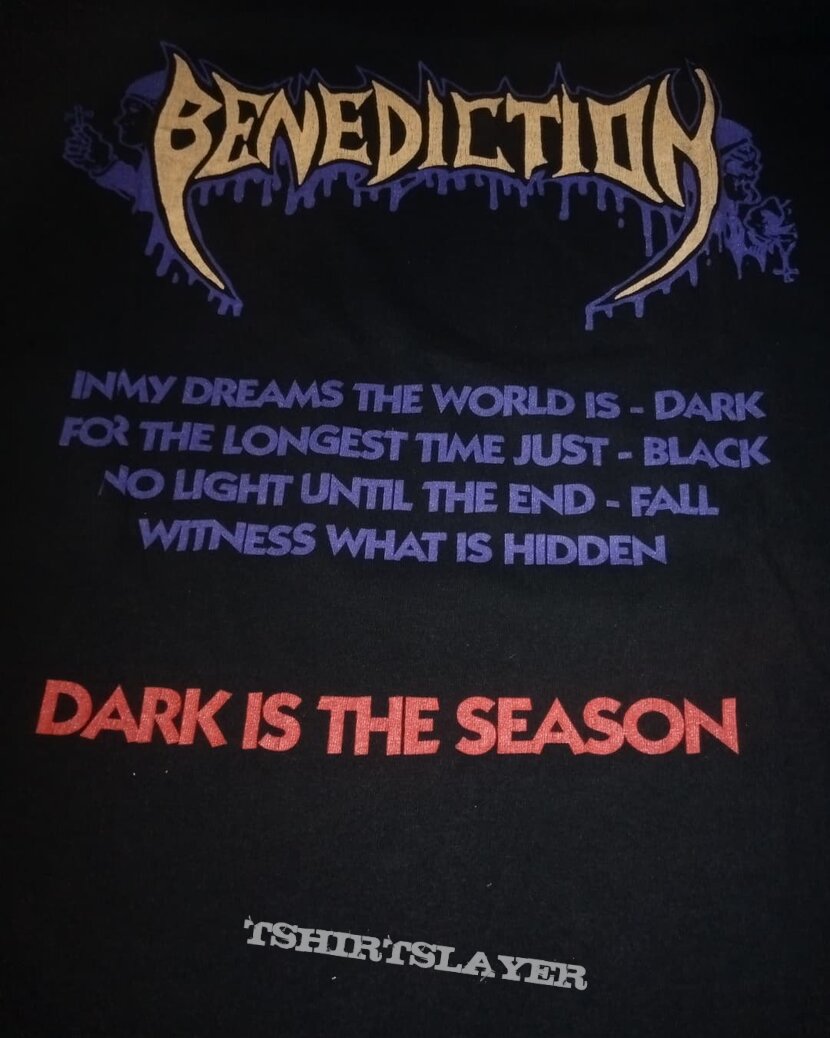 Benediction Benedicrion dark is season longsleeve