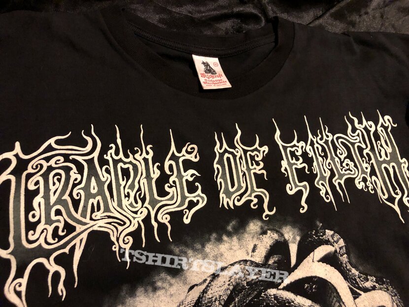 Cradle Of Filth Sedusa Witchcraft Long Sleeve 1995 | TShirtSlayer ...