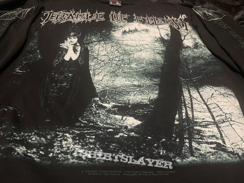 Cradle Of Filth MINT Vamperotica Dusk…And Her Embrace Long Sleeve 1996