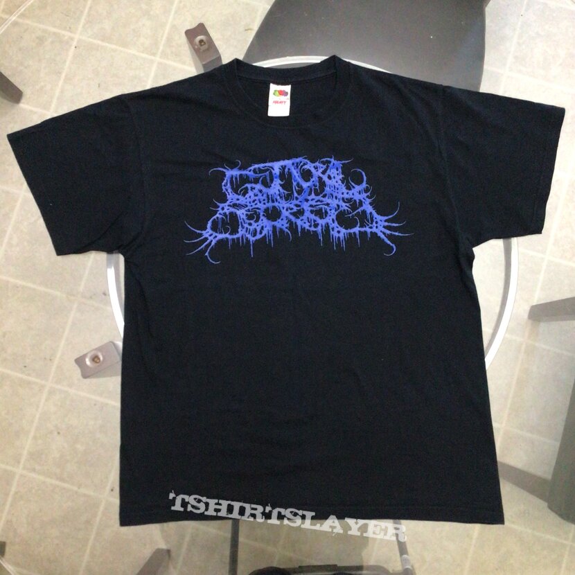 Guttural Secrete - Blue Logo Shirt