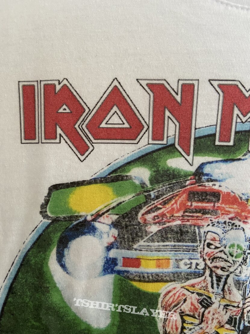 1987 Iron Maiden Somewhere On Tour T-Shirt