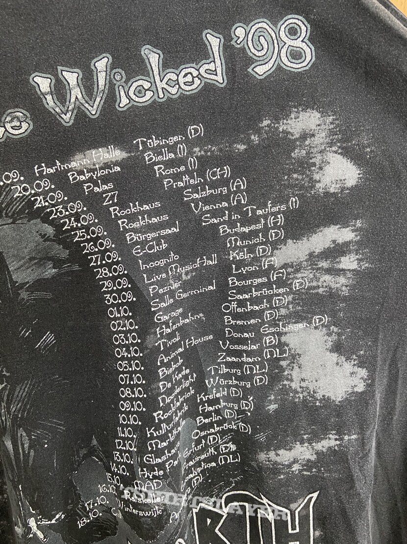 1998 Iced Earth Tour Of The Wicked all over print T-Shirt