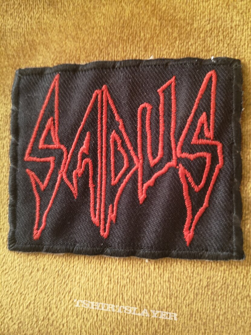 Sadus embroidered logo patch