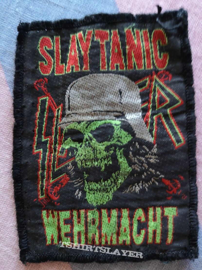 Slayer Slaytanic Wehrmacht woven patch