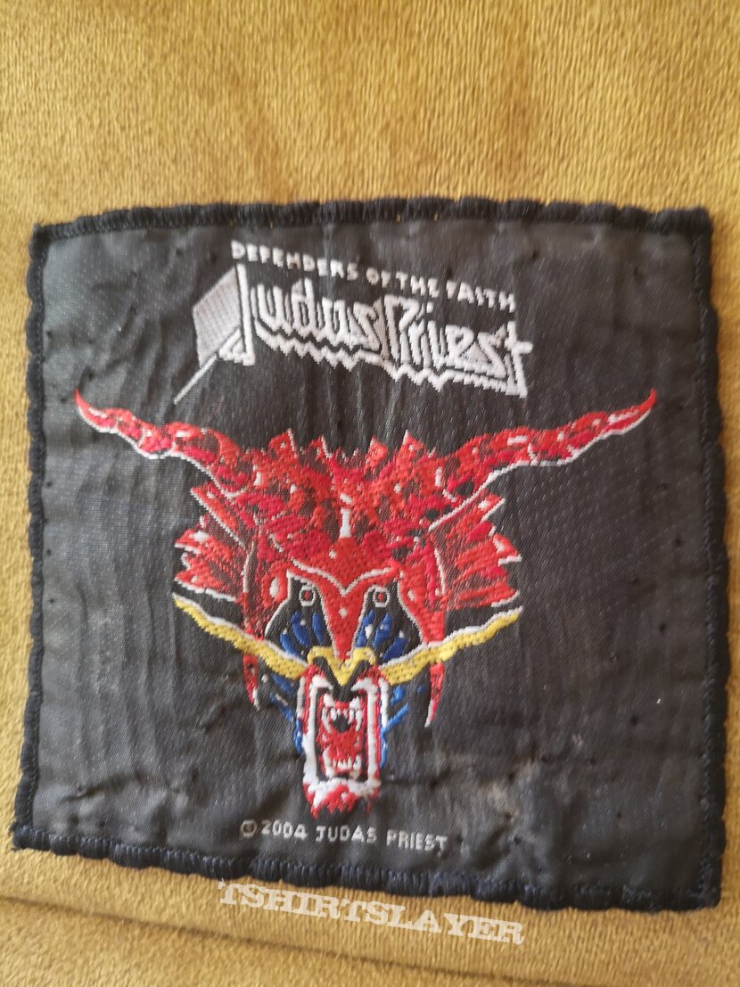 Judas Priest Defenders of ths Faith woven patch