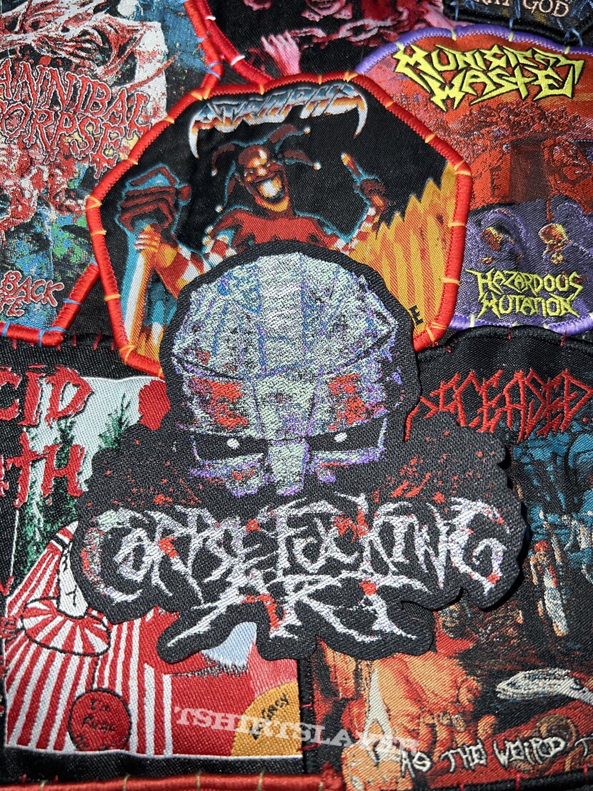 Corpsefucking Art new mascot patch