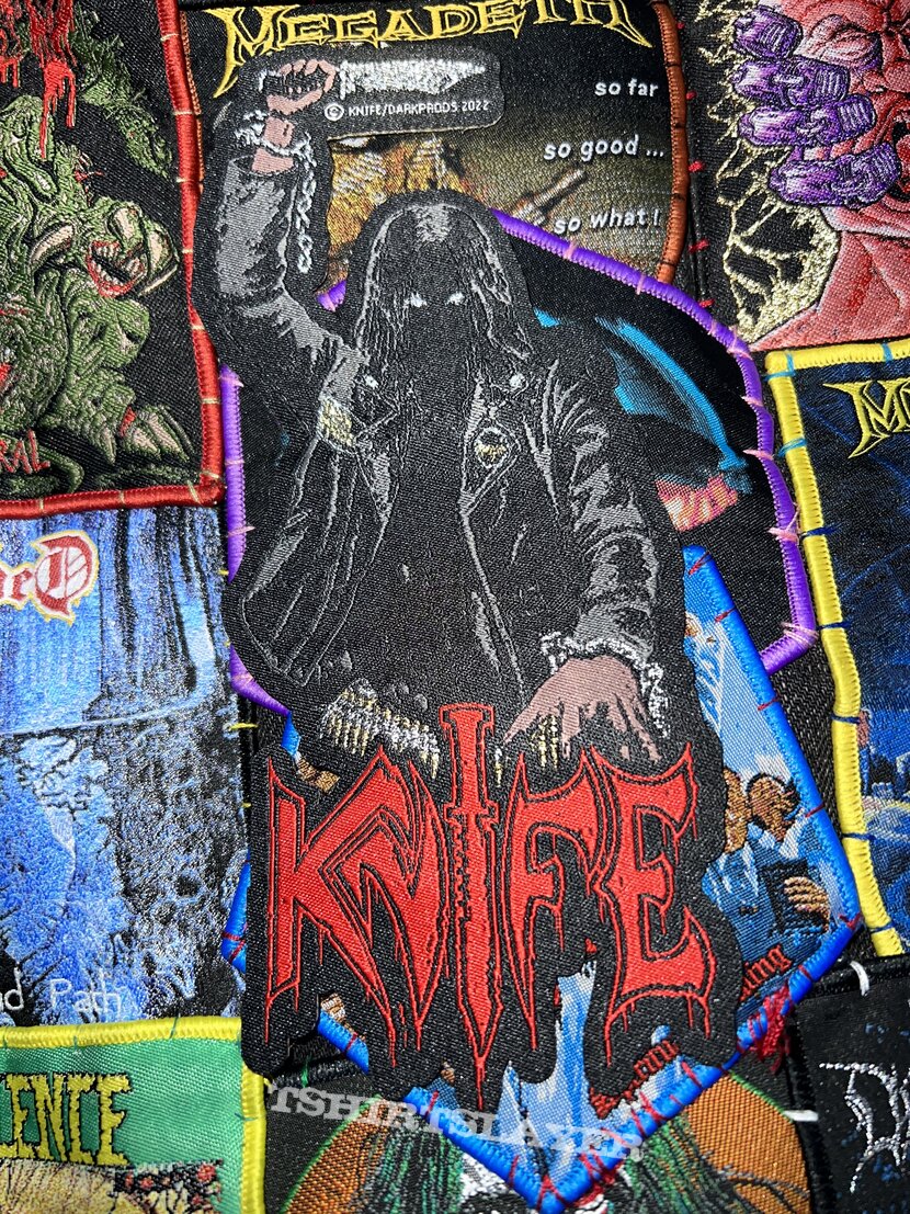 Knife self titled patch 