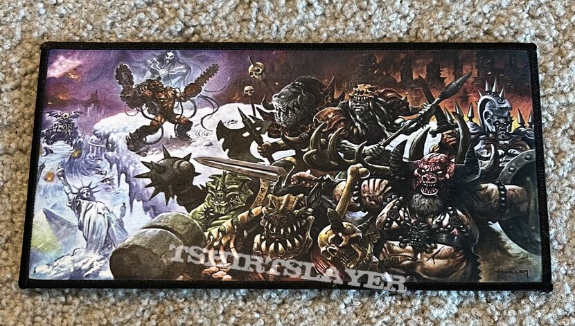 Custom GWAR strip patch 