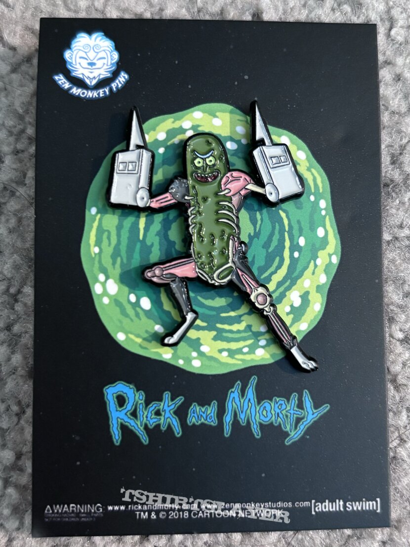 Rick And Morty Pickle Rick pin