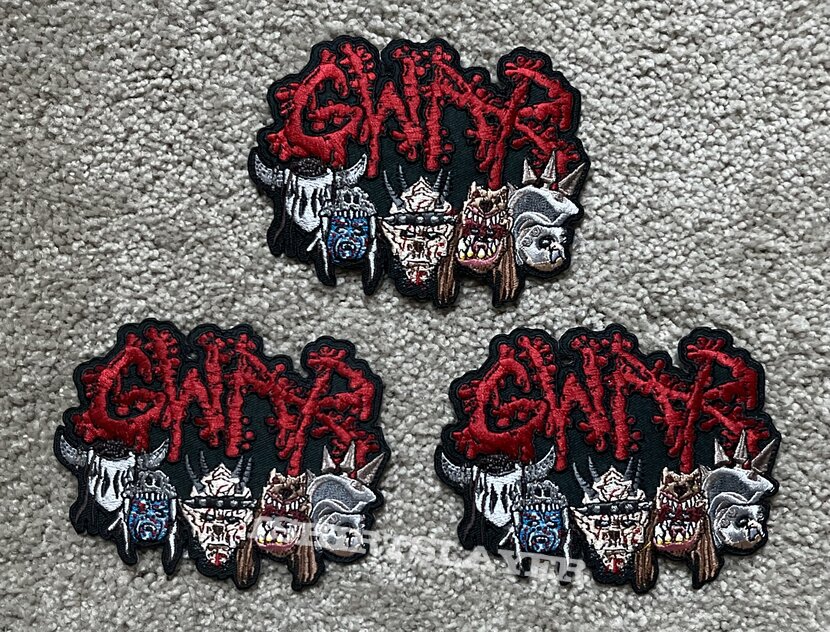 GWAR members patches 